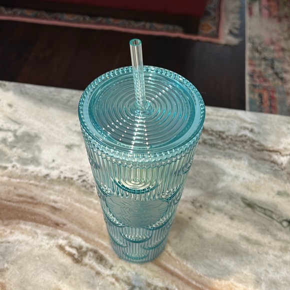 NEW ~ STARBUCKS IRIDESCENT MERMAID VENTI 24 oz TUMBLER - Picture 7 of 8